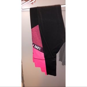 Leggings from pink